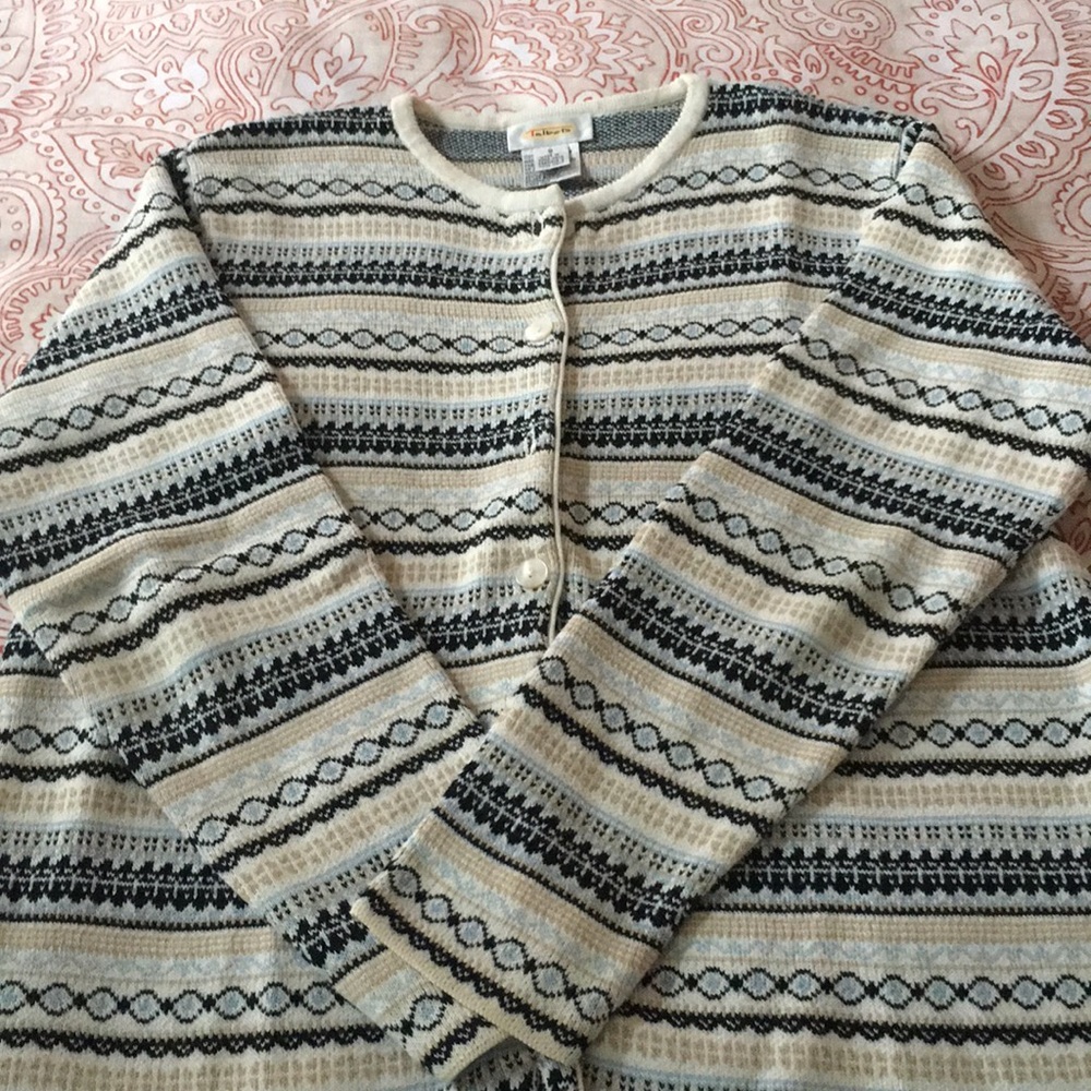 Talbots Cotton Cardigan